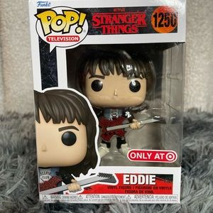 Netflix’s “Stranger Things” Eddie #1250 Target Exclusive Funko Pop